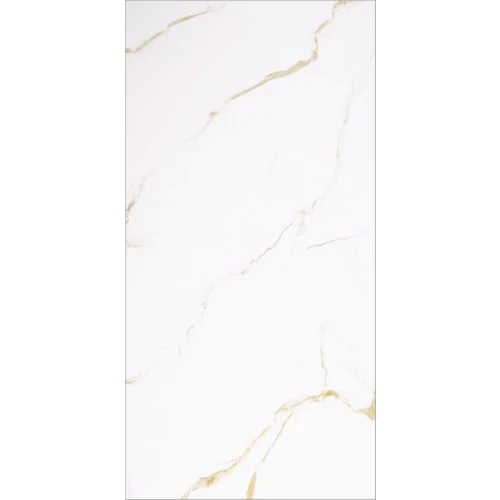 Керамогранит Bonaparte Golden Carrara Pol Rect белый 120х60 см