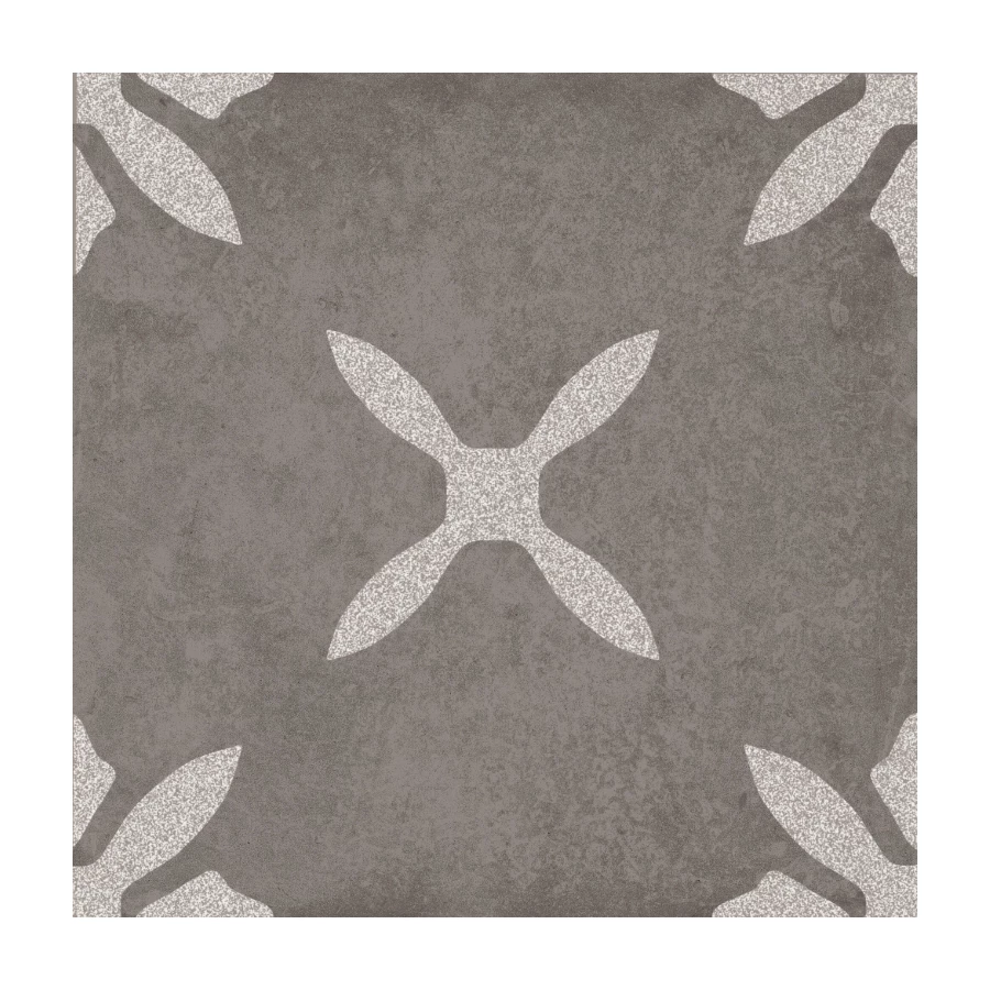 Керамогранит Harmony Peronda Pangea Chocolate Flower LT матовый кофейный 3386040457 22,3х22,3 см