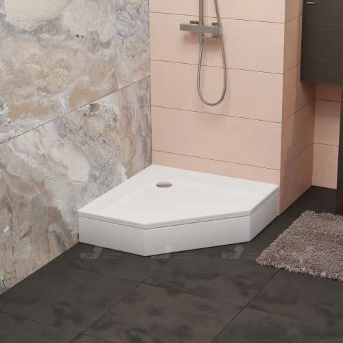 Душевой поддон трапеция RGW STYLE-TR 16180599-11 90х90 см