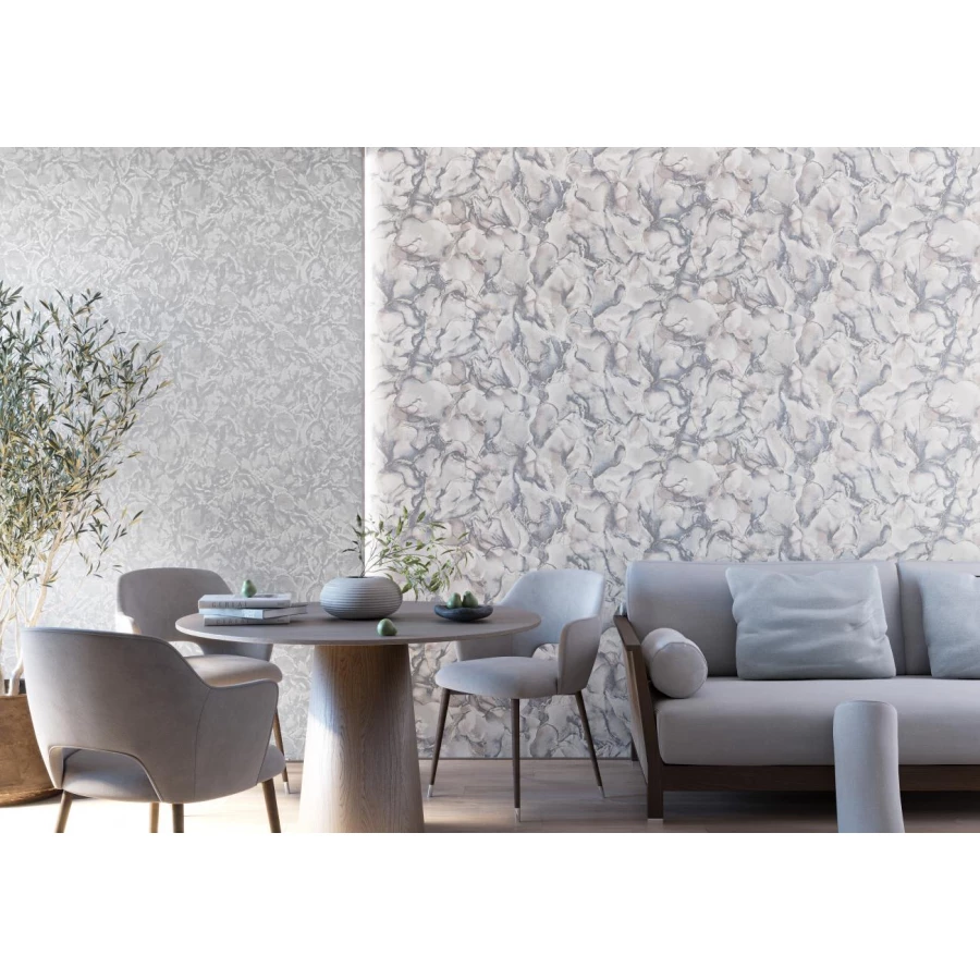Обои флизелиновые Palitra Home Magestic HomeColor серые HC31210-42 1,06х10,05 м