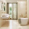 Плитка настенная Porcelanosa Мармол Срема Виа Боне / Marmol Crema Via Bone матовая кремовая 100381246 120х45 см
