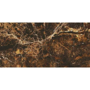 Керамогранит Gravita Salvador High Glossy коричневый 120х60 см