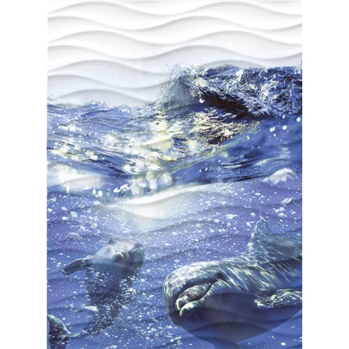 Панно Cersanit Wave Dolphins WA2T123D 60x44