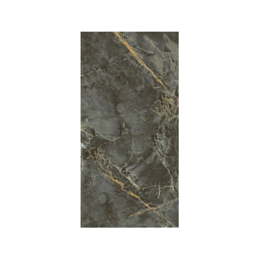 Керамогранит Meili Ceramic Aran Polish глянцевый серо-коричневый 160х80 см