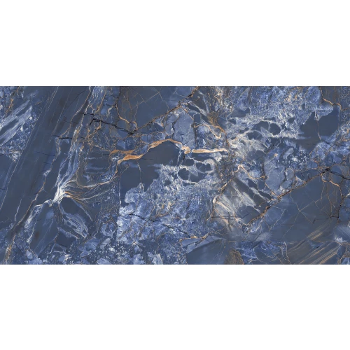 Плитка керамогранитная Azario Crystal blue High Glossy P3090821120HG 120х60 см