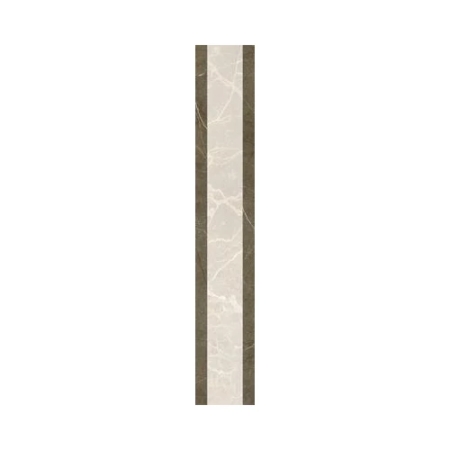 Бордюр Vitra Marmori Пулпис Бронзовый Микс коричневый 10х60 см