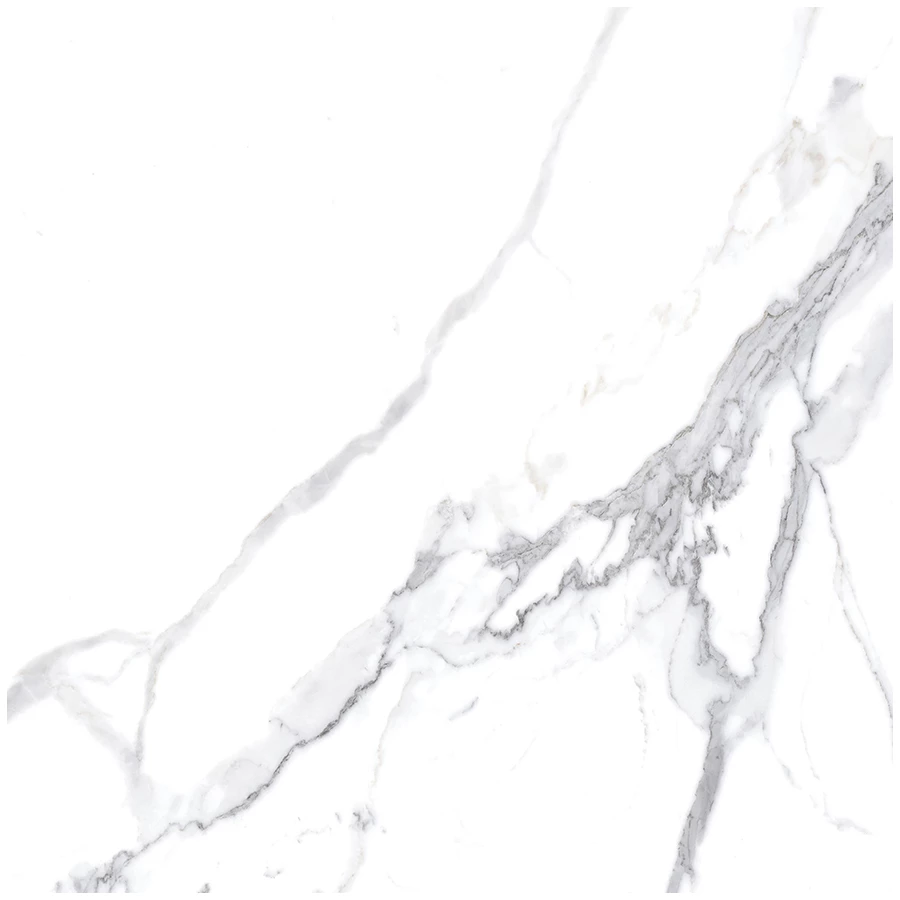 Керамогранит Ceradim Calacatta Splendid Silver Полированный белый 60х60 см