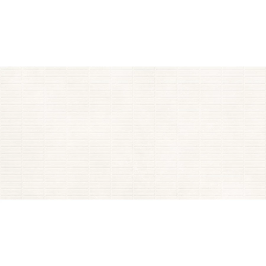 Керамогранит LCM Невел белый чип / Nevel White Chip матовый карвинг 60120NEV01M 120х60 см