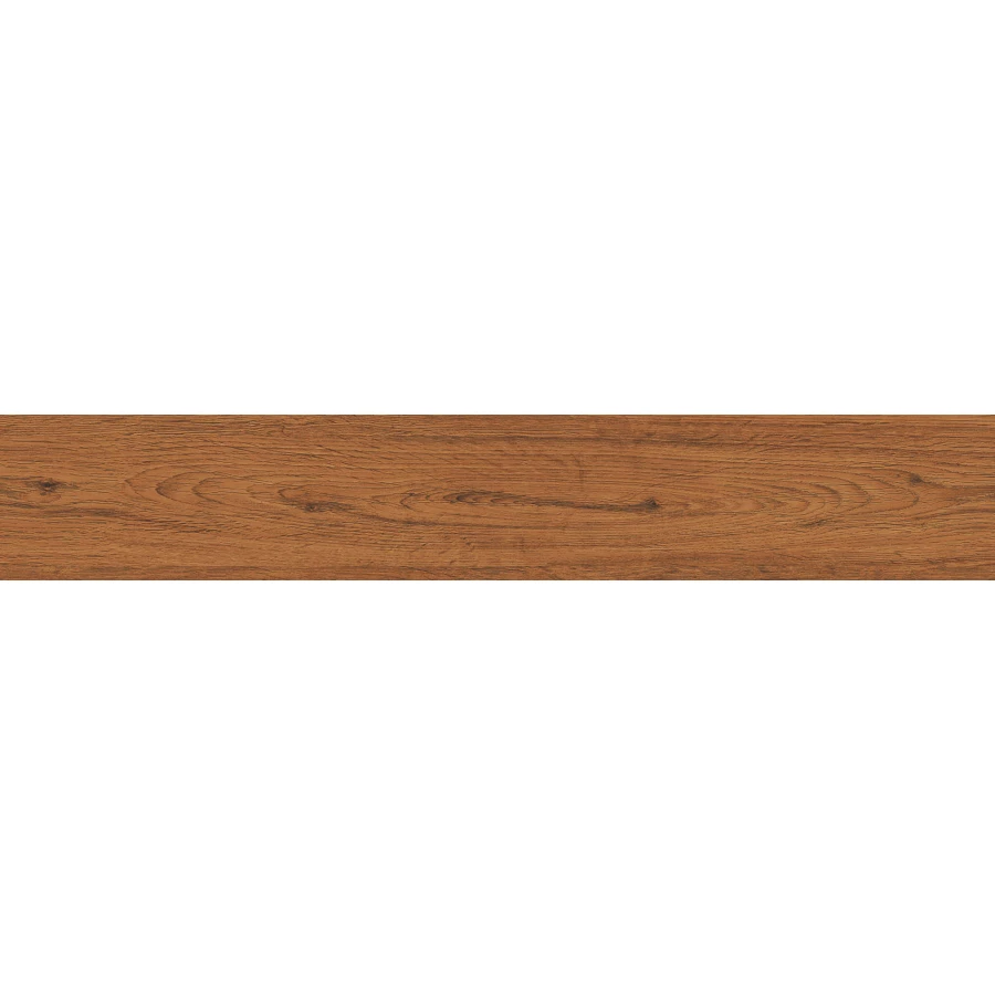 Керамогранит Realistik American Walnut Teak Matt матовый коричневый 120х20 см