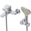 Смеситель для ванны и душа Am Pm Gem c душевым набором F90A15000
