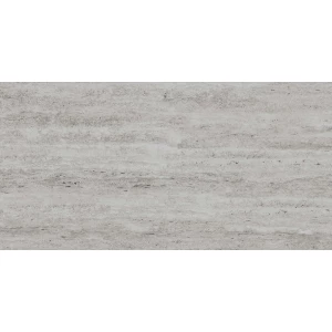 Керамогранит Realistik Sparkle Travertino Carving матовый серый 120x60 см