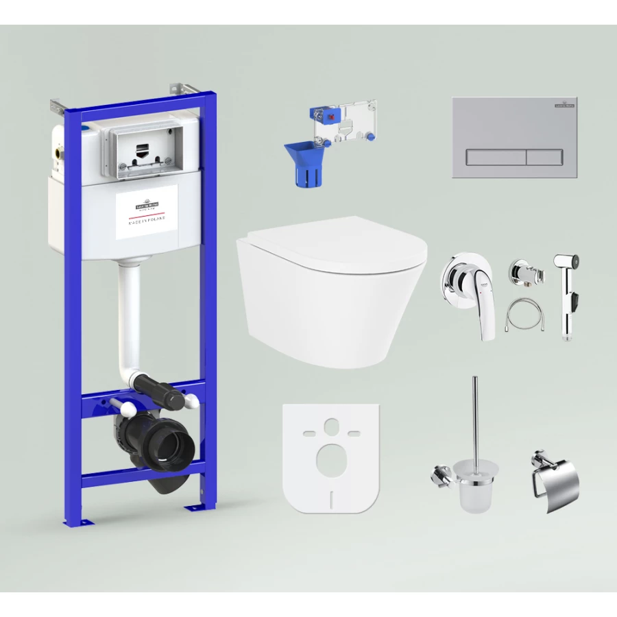 Комплект 10 в 1 Lavinia Boho Relfix Biore Compacto Rimless 98010147 (состоит из 3304101C, 33290420, 38010010, 380501MC, 38040010, 123072, 60567, 98652)