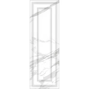 Панель Eurotile Ceramica Insomnia 681 глянцевая белая 1,32 м2 681 IMM1WT 89,5х29,5 см