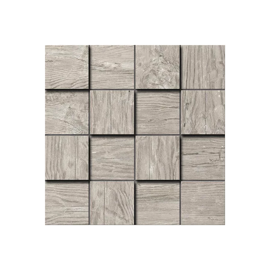 Мозаика Estima Tarkin TA01 Chess 3D 7,5x7,5 неполированная 10 мм 35023 30х30 см