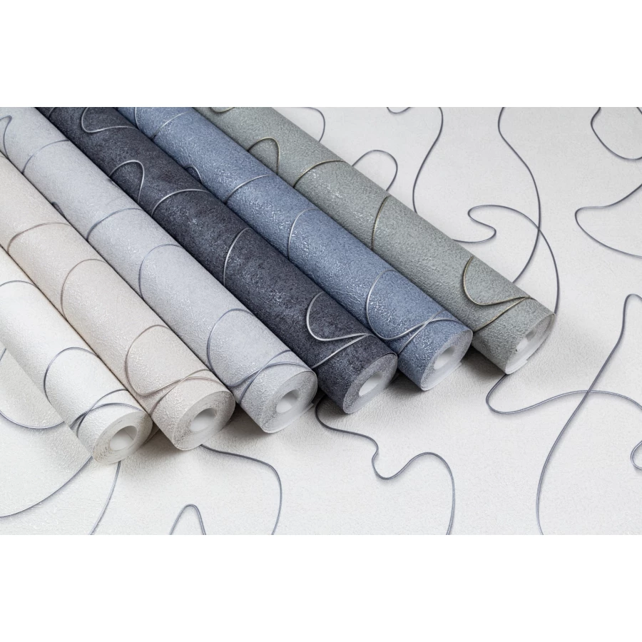 Обои флизелиновые Palitra Life Salvador черный PL72209-48 1,06х10,05 м