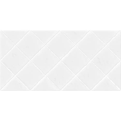 Плитка облицовочная рельефная Alma Ceramica Salvia белый 24,9*50 см