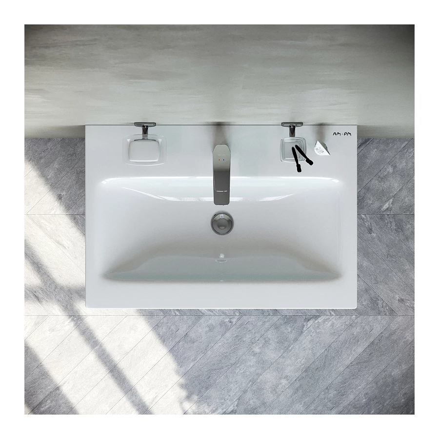 База под раковину Am Pm Gem подвесная 1 ящик белый глянец M90FHX06021WG 60 см