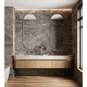 Керамогранит Arcadia Ceramica Pulpis Nero Carving Lappato серый CL4002-A 120х60 см