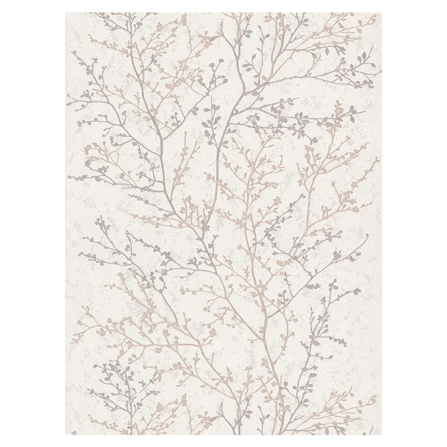 Обои бумажные Аспект Лира коричневые 10141-12 0,53х10,05 м