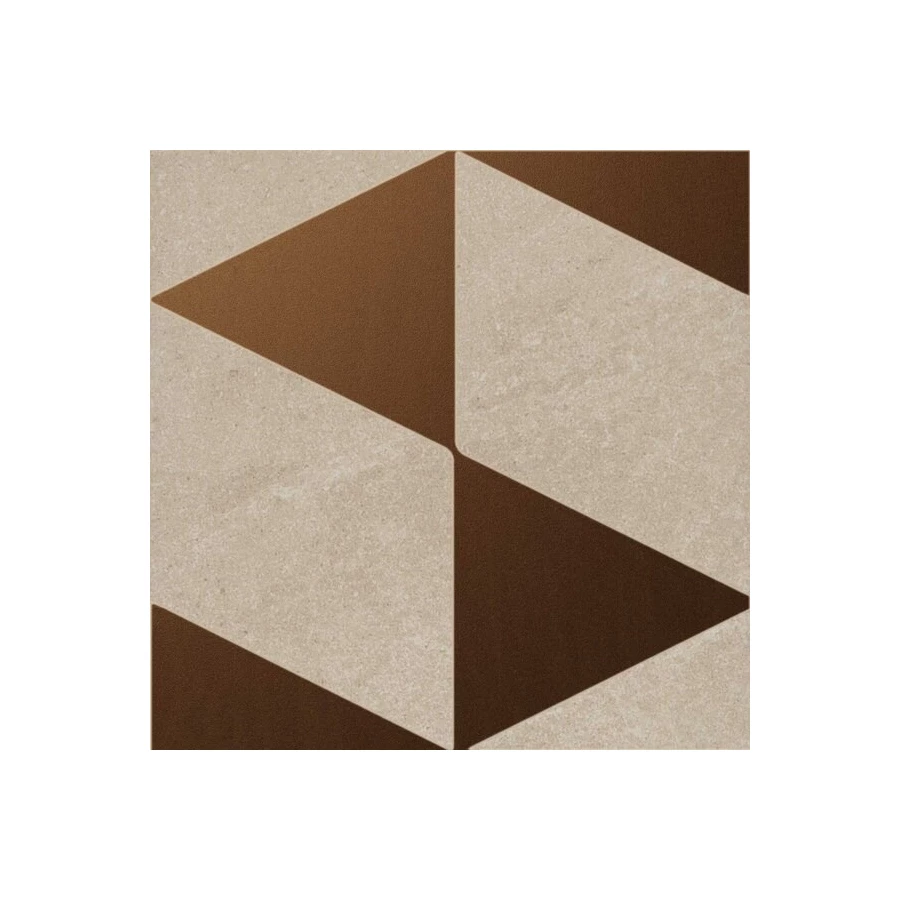 Керамогранит Kerama Marazzi Матрикс Декор матовый светло-бежевый SBD031/SG1593 20x20 см