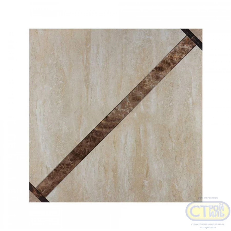 Напольная плитка Eurotile Kremlin 0054 3KM 0054 40x40 см