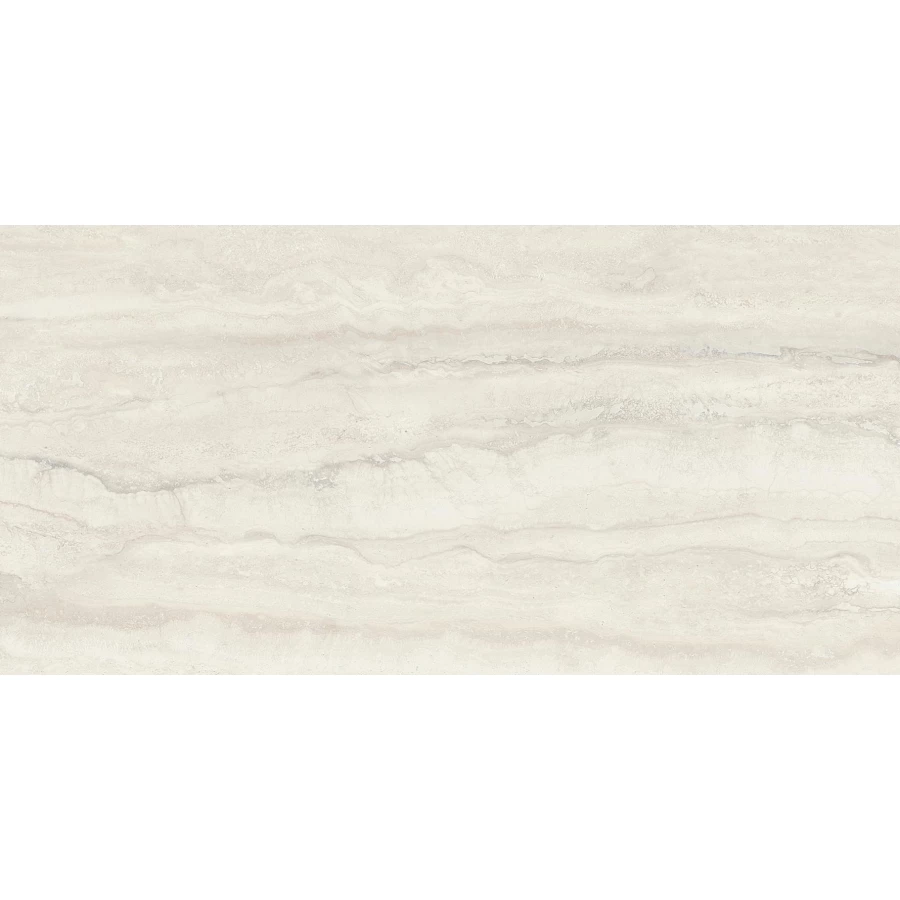 Керамогранит Provenza Unique Travertine Vein Cut White Naturale матовый белый EJ8L 120х60 см
