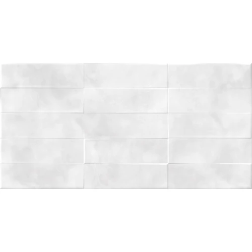 Облицовочная плитка Cersanit Carly CSL523 рельеф кирпичи светло-серый 59,8*29,8 см