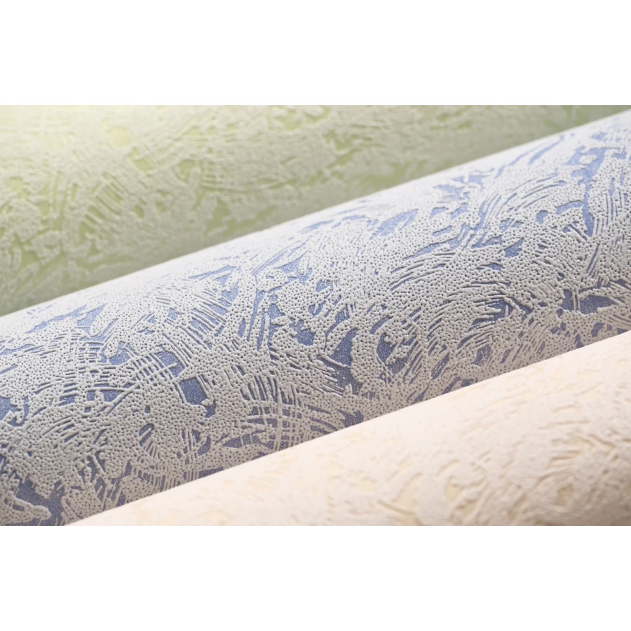 Обои флизелиновые Palitra Home EasyPro Blizzard HomeColor зеленые 374-77 1,06х10,05 м