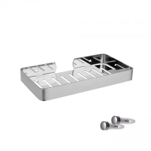 Полка Fixsen Hotel прямоугольная одноэтажная хром FX-31003R