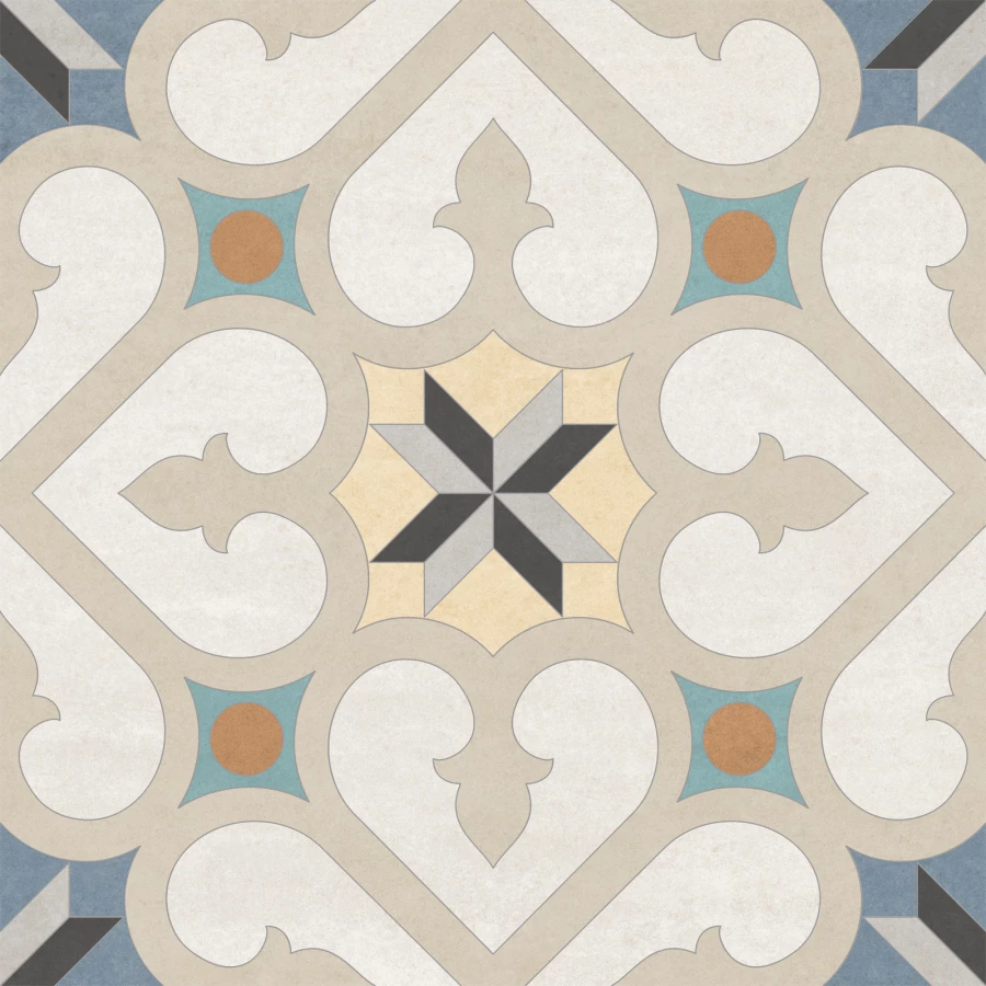 Керамогранит New Trend Design Art Damask матовый многоцветный GP2020DGA11 20х20 см