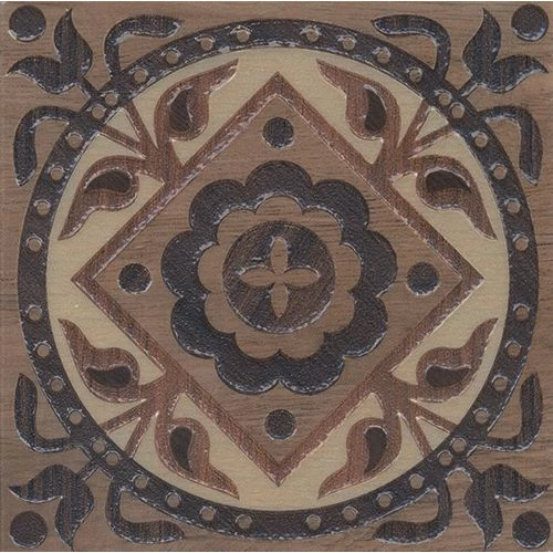 Вставка Kerama Marazzi Фратте бежевый лаппатированный 20х20 см