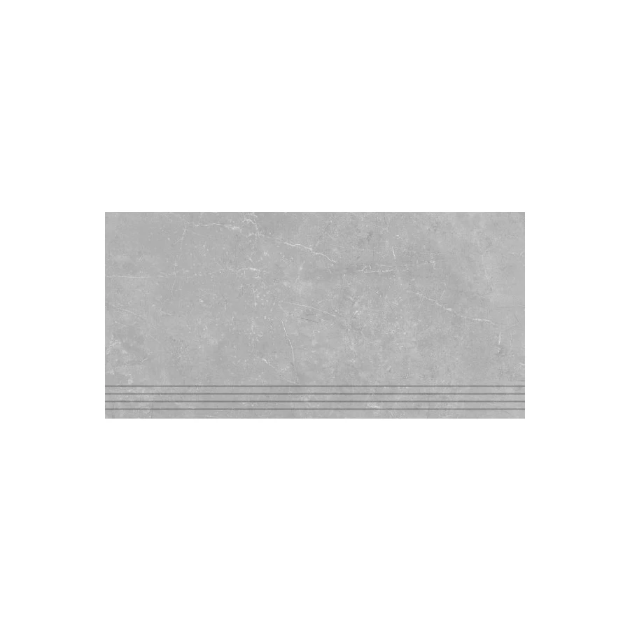 Ступень Керамин Скальд 1 светло-серый 60х29,5 см