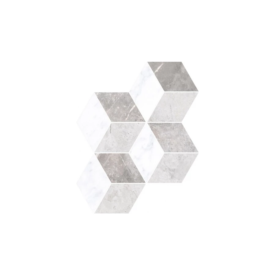 Декор Vitra Marmori Ромб Теплый Микс K946653LPR 30х24 см