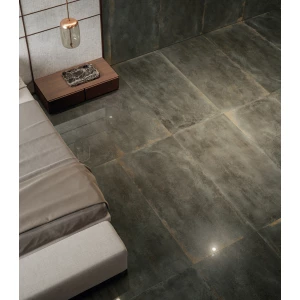 Керамогранит Italon Континуум Брасс Дарк Шлифованный 610015000646 160х80 см