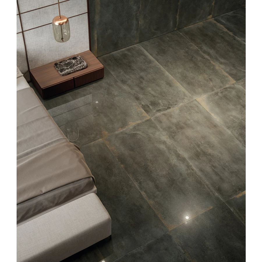 Керамогранит Italon Континуум Брасс Дарк Шлифованный 610015000646 160х80 см