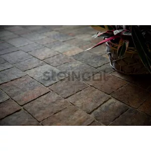 Тротуарная плитка Steingot Гранито "Штайн Бронз" коричневый 60 мм