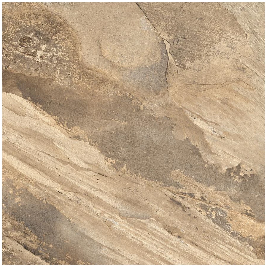 Керамогранит Laparet Miranda Brown Cтруктурный коричневый 60x60 см