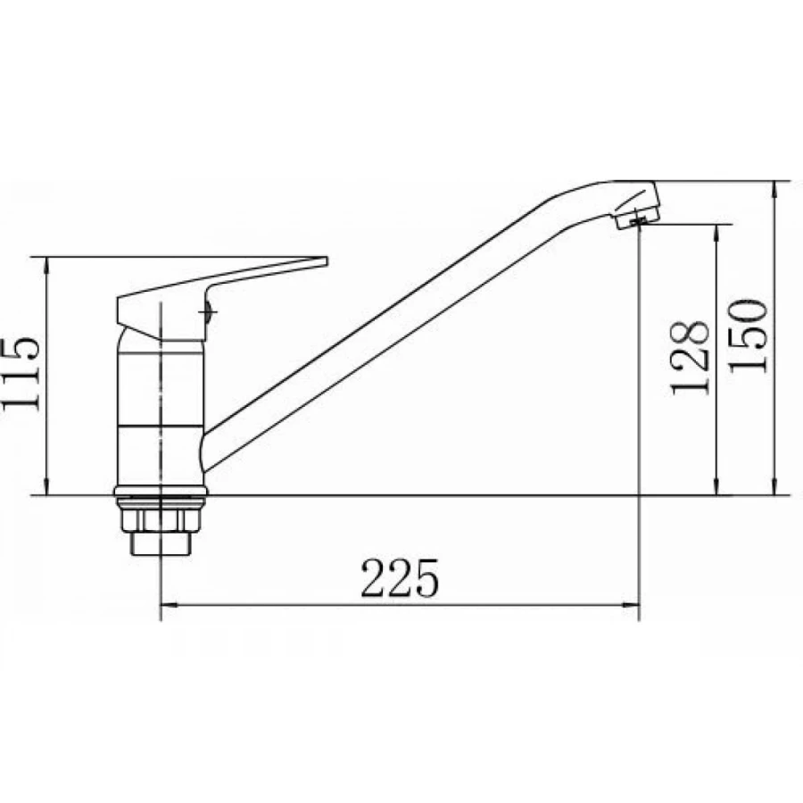 Смеситель для кухни Fashun A4916