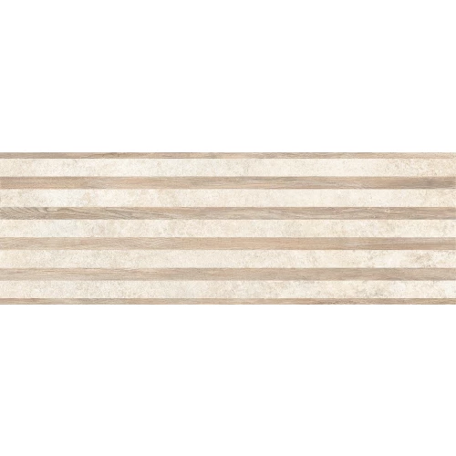 Плитка настенная Керамин Намиб 3Д бежевый 90х30 см