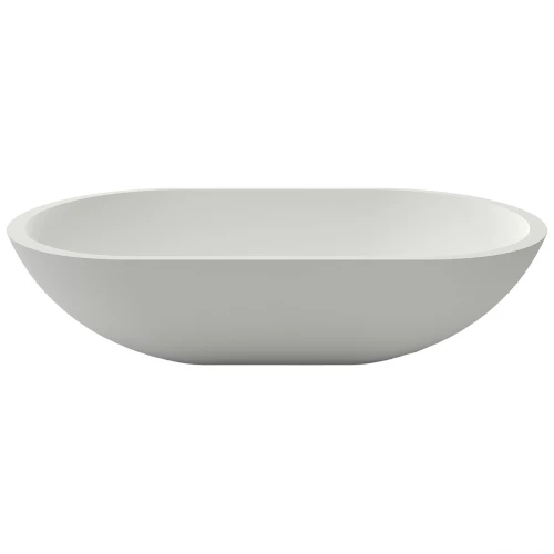 Раковина Azario накладная из искусственного камня белая матовая AZ-1132S 65x35x16 см