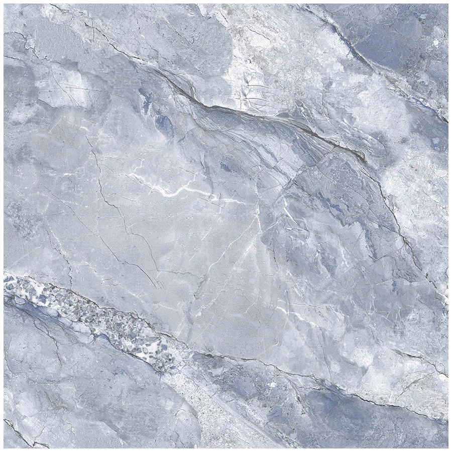 Керамогранит Ceradim Ocean Gorgeous Blue голубой Полированный 60х60 см