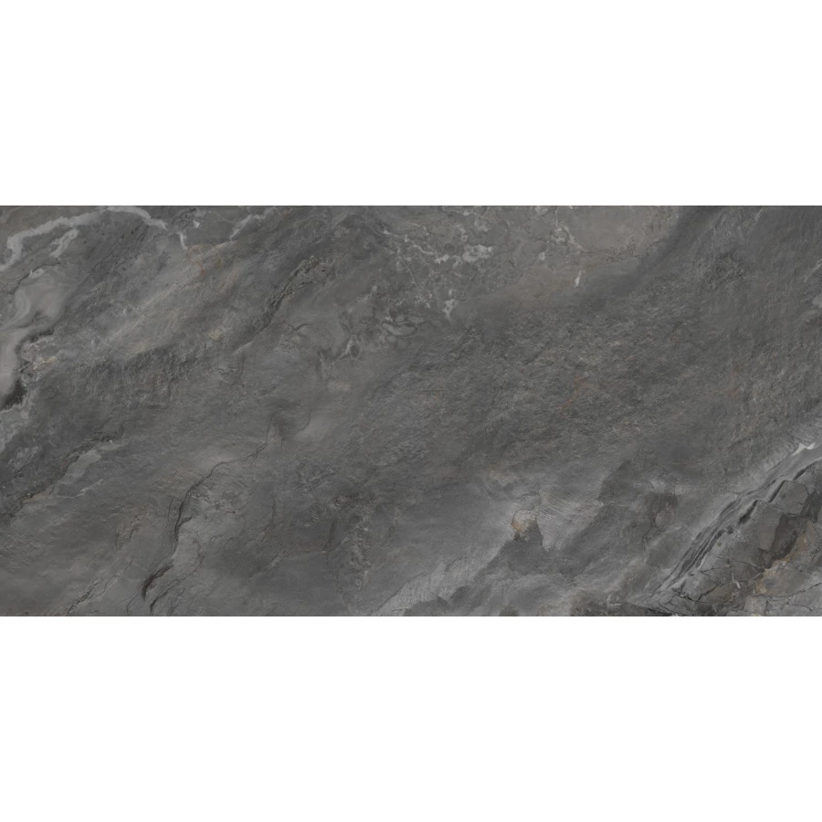 Керамогранит LCM Argenta Graphite матовый карвинг черный 60120RGE25M 120х60 см