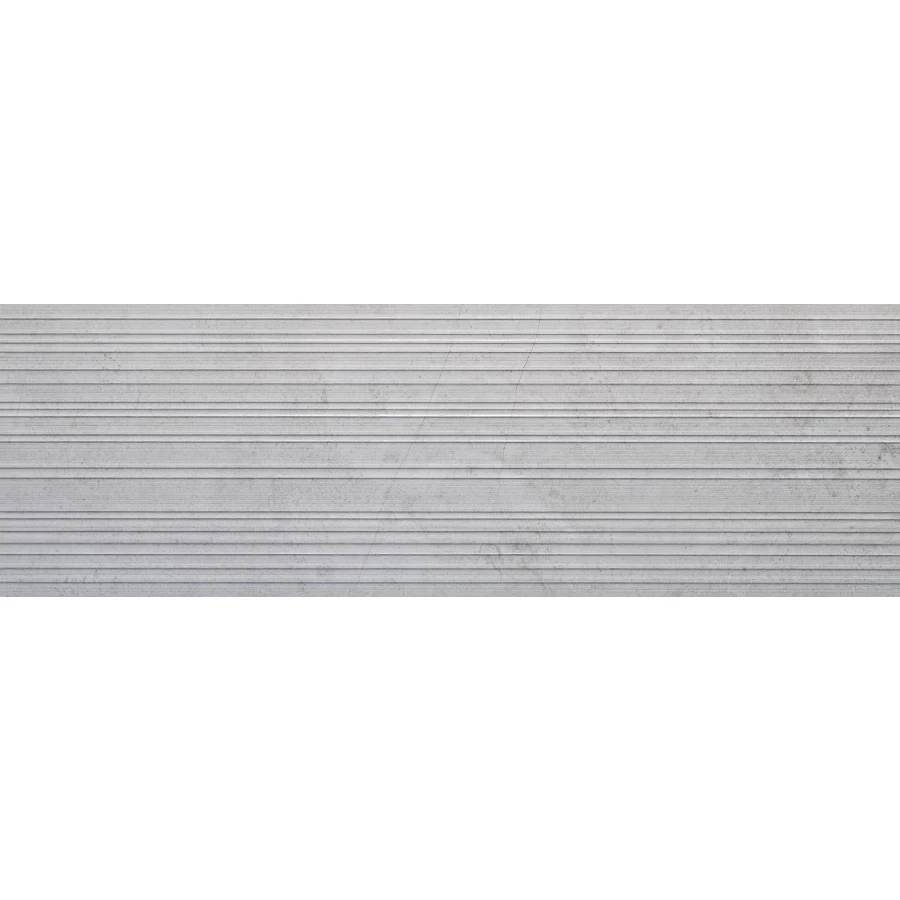 Плитка настенная Eurotile Ceramica Вандефул рельеф линии матовая бежевая 985 100x32,5 см