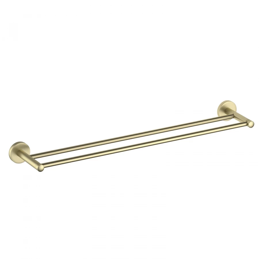 Полотенцедержатель Timo Saona двойной золото матовое 13056/17