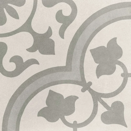 Керамогранит Harmony Peronda Cuban Silver Ornate R10 серый 3386037239 22,3x22,3 см