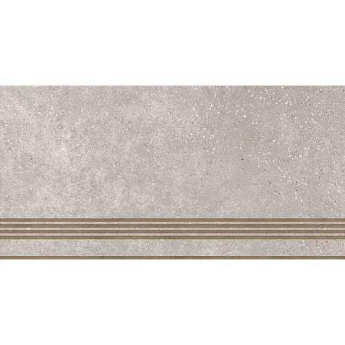 Ступень Global Tile Coral Rock Серый ST183VG 60х30 см