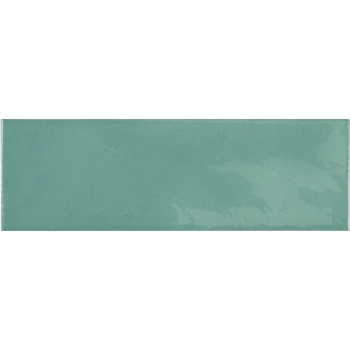 Плитка керамическая Equipe Вилледж Теал / Village Teal глянцевая бирюзовая 25631 20х6,5 см