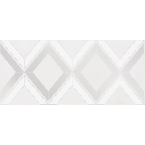 Декор Cersanit Alrami Ромбы A15915 серый 44х20 см