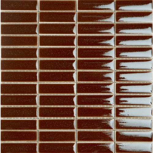 Плитка настенная Italon Surface Рэд Глосси Брик матовая красная 600110001173 29,9х28,4 см