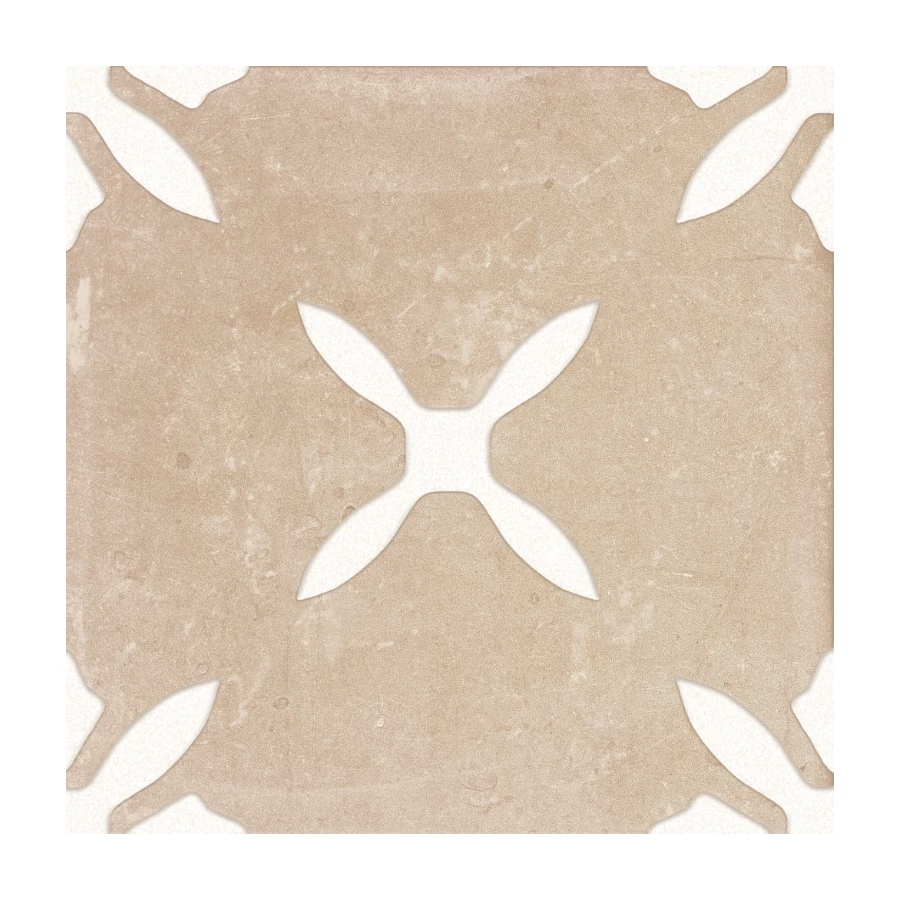 Керамогранит Harmony Peronda Pangea Sand Flower LT матовый бежевый 3386040800 22,3х22,3 см